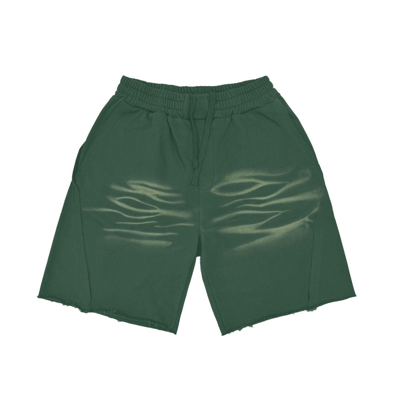 Vintage Wash Shorts,Tiger Stripe Shorts,Unisex Streetwear,100% Cotton Shorts,Washed Shorts,Loose Fit Shorts,Street Style Shorts,Modern Vintage,Unique Pattern Shorts,Minimal Streetwear