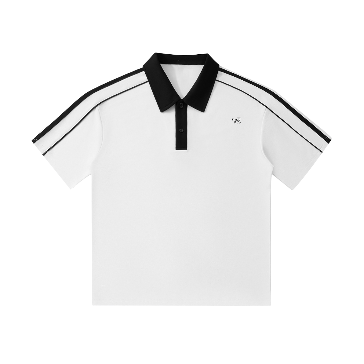 Polo shirt,Contrast color shirt,Shedd & Co Polo shirt,Shedd & Co Shirt