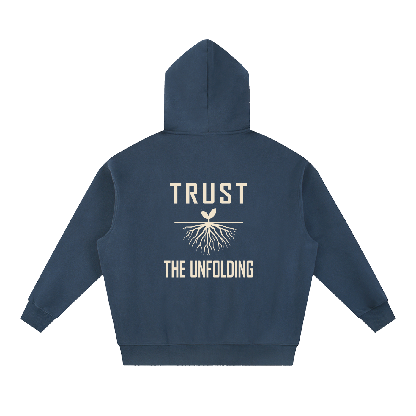 Shedd & Co Cropped “Trust the Unfolding” Hoodie