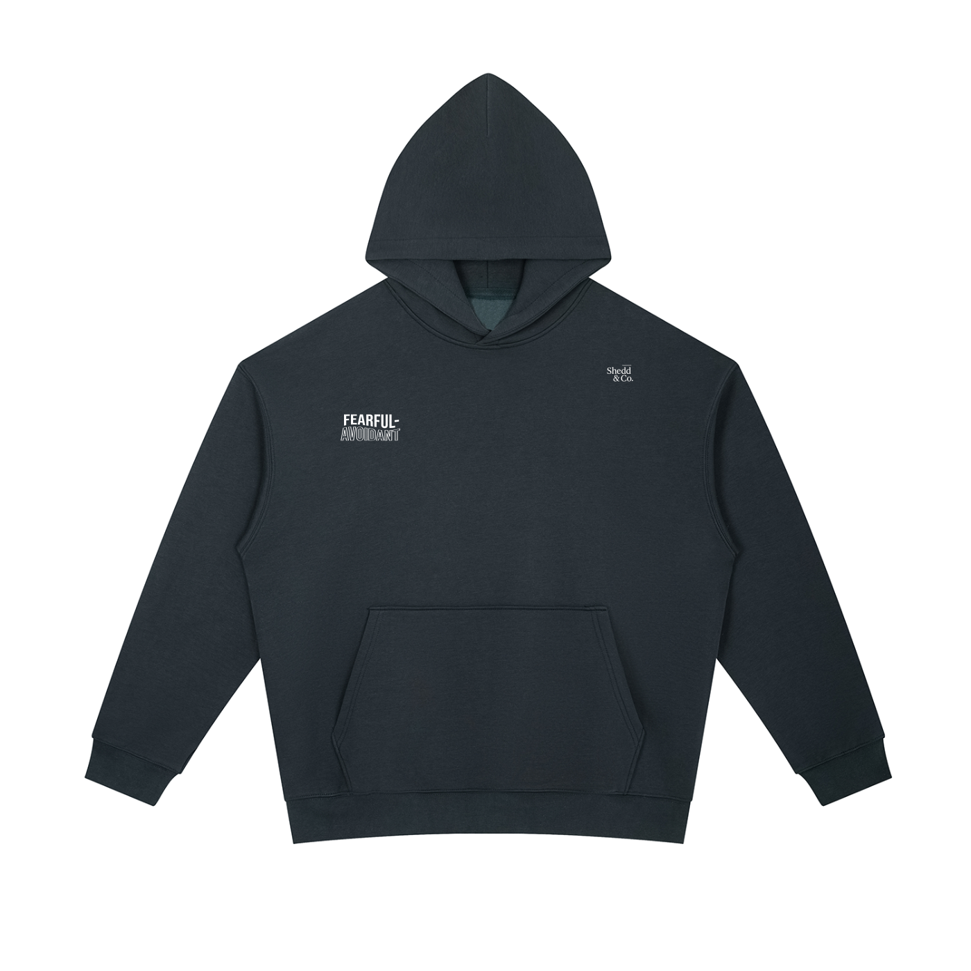Shedd & Co. Fearful Avoidant  Heavyweight Hoodie