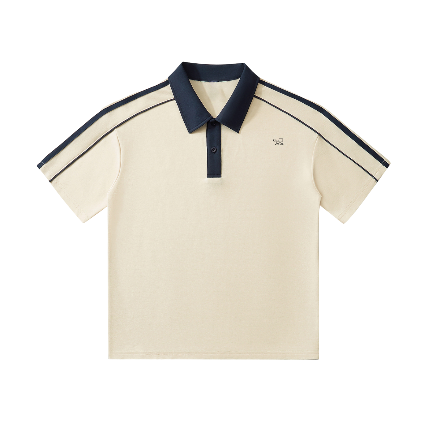 Polo shirt,Contrast color shirt,Shedd & Co Polo shirt,Shedd & Co Shirt