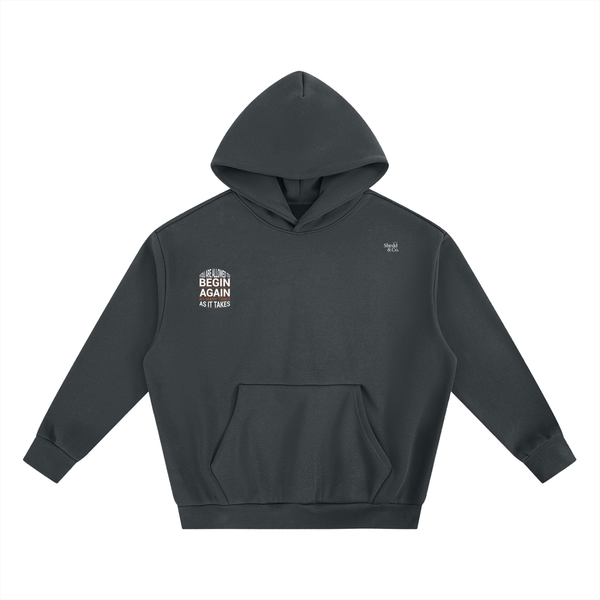 Shedd & Co. Begin Again Essential Heavyweight Boxy Fleece Hoodie