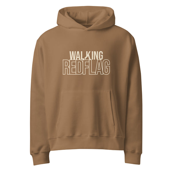 Walking Red Flag – Oversized Heavyweight Hoodi